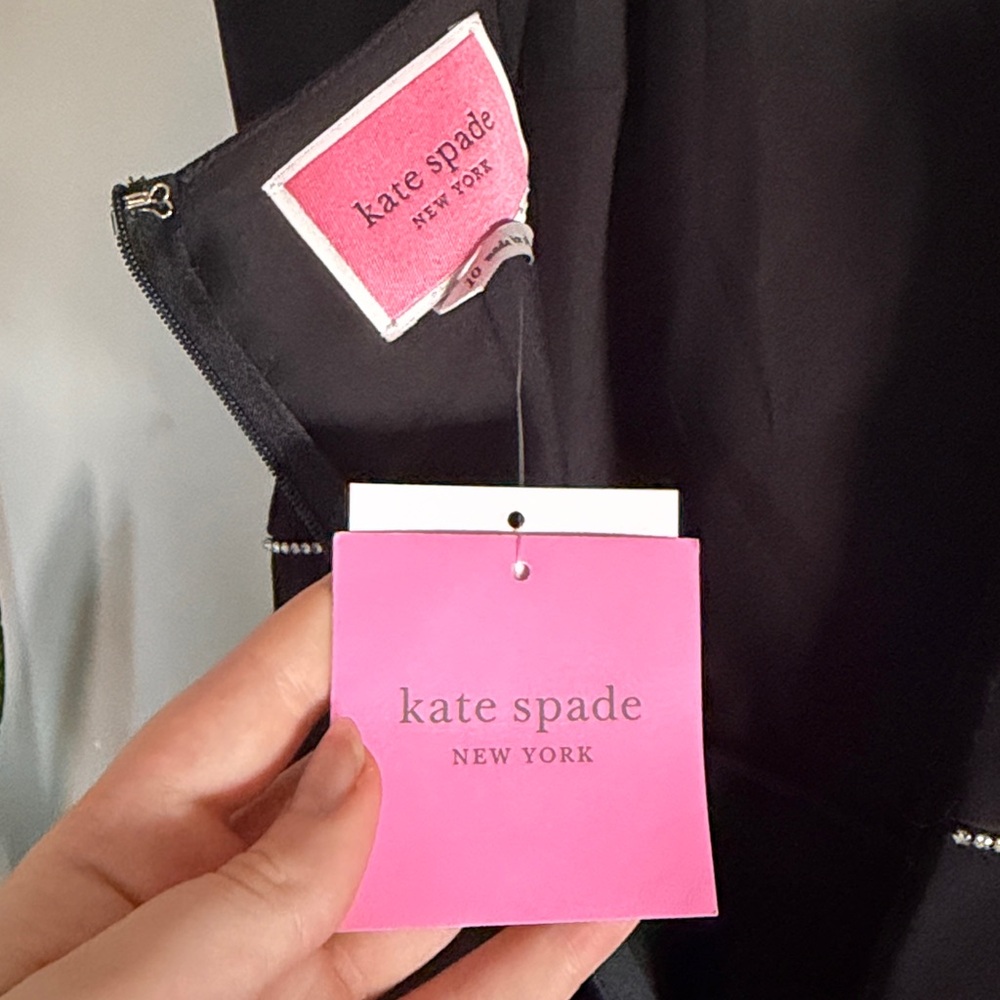 NWT Kate Spade Rhinestone Golightly Dress - Picture 6 of 9